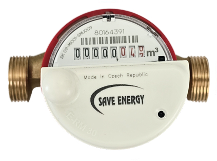 Contor de apă caldă Apator JS90 cu modul radio ERM-30 Save Energy